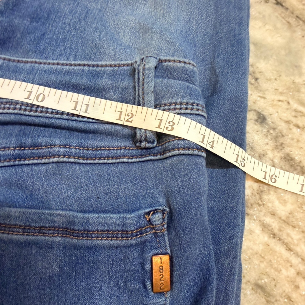 1822 Denim Women’s Skinny Jeans Size 29 Medium Wash Stretch Mid Rise - Picture 7 of 9